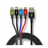 Universele 4-in-1-oplaadkabel I-BOX USB IKUM4W1