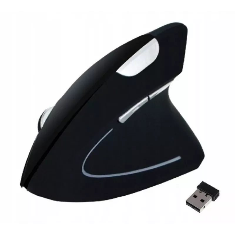 Ergonomische optische muis draadloos Rebeltec ERGO