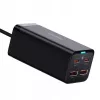 Baseus GaN3 Pro CCGP000101 bureaulader 100 W, 2x USB-C + 2x USB-A, PD 3.0, QC 4.0+, 1,5 m kabel, zwart