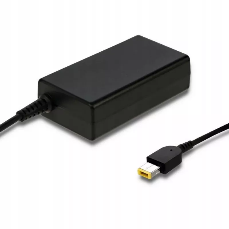 Voeding QOLTEC 51556 voor binnen 65 W voor Lenovo-laptops, 20 V 3,25 A, zwart