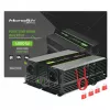 Qoltec Monolith stroomadapter/-omvormer auto 4000 W zwart