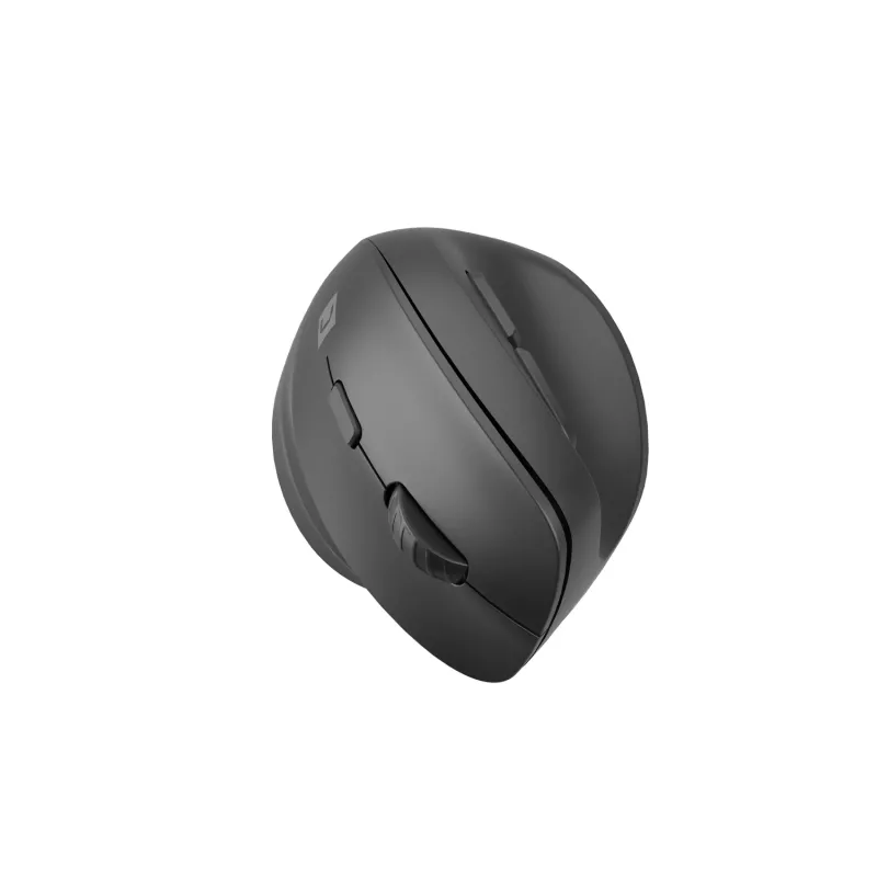 Draadloze optische muis NATEC CRAKE 2 — Bluetooth 5.2, 2400 DPI, 6 knoppen, rechtshandig, zwart