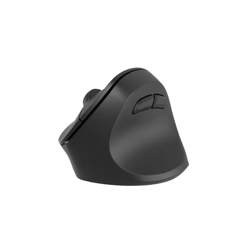 Draadloze optische muis NATEC CRAKE 2 — Bluetooth 5.2, 2400 DPI, 6 knoppen, rechtshandig, zwart