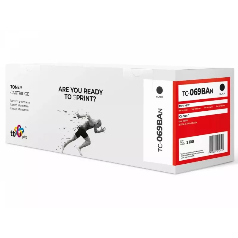 Toner voor Canon MF752 TC-069BAN BK 100 % nieuw