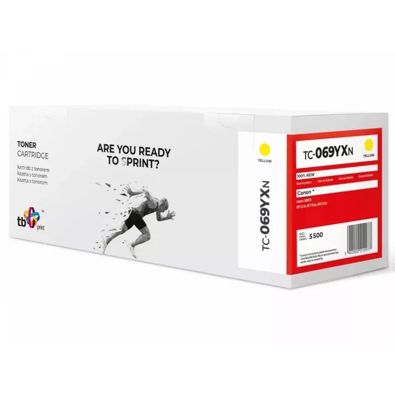 Toner voor Canon MF752 TC-069YXN YE 100% nieuw