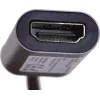 UNITEK V1420A videokabeladapter 0,15 m USB Type-C HDMI grijs