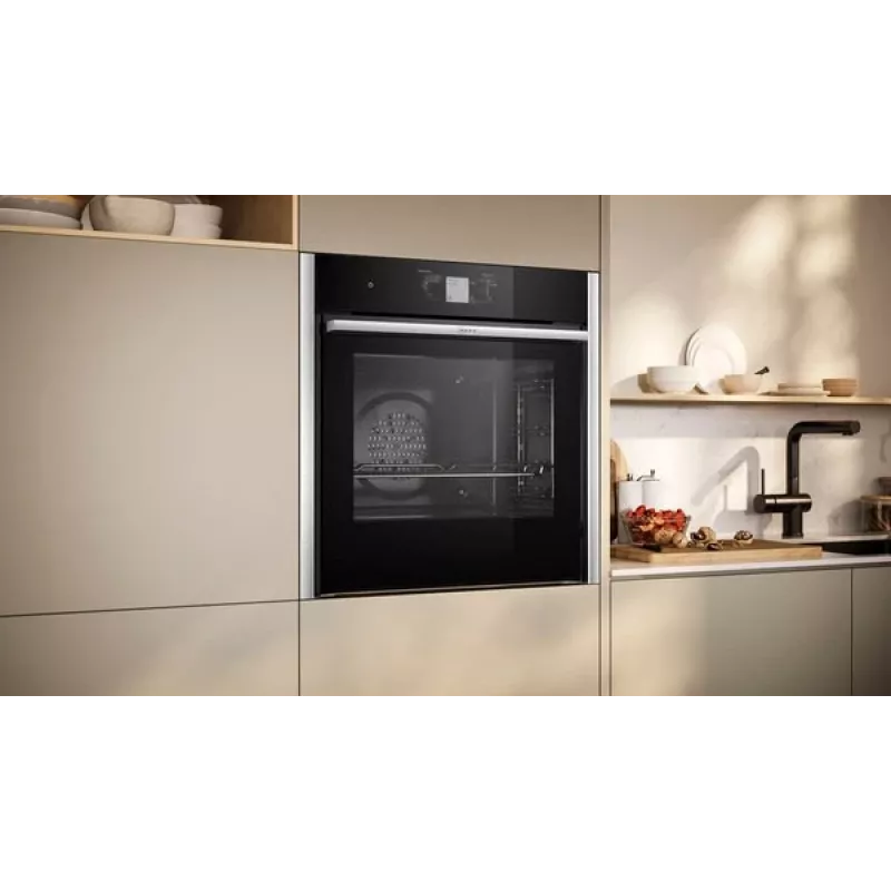 Neff B64CT73N0 Oven 71 L zwart, RVS
