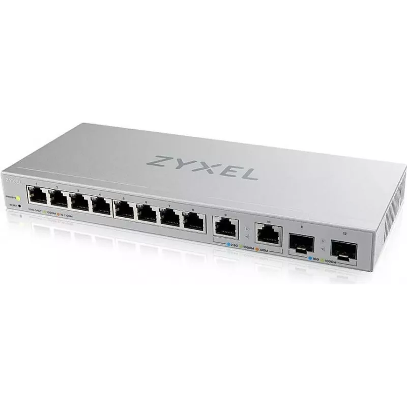 Zyxel XGS1210-12-ZZ0102F Netwerk-switch Beheerd Gigabit Ethernet (10/100/1000) grijs