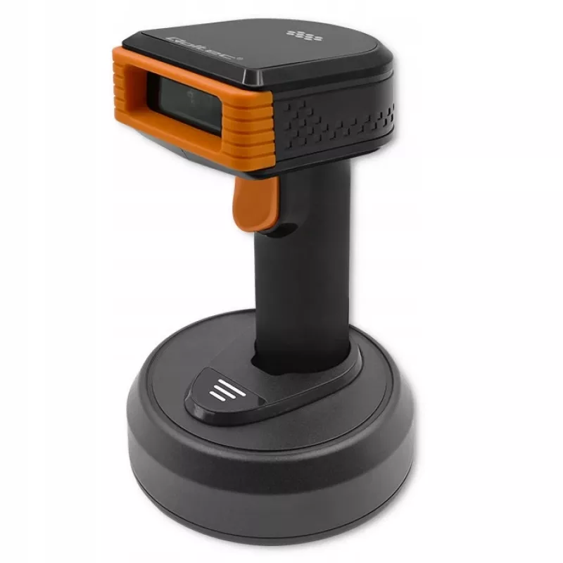 Draadloze barcodescanner QOLTEC 50878 1D/2D met laadstation
