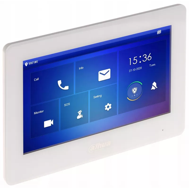 LCD-monitor 7 inch IP Wi-Fi deurstation DAHUA VTH5422HW-W