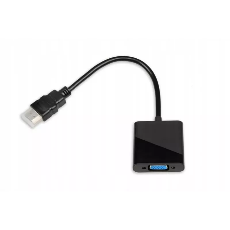 iBox IAHV01 HDMI-naar-VGA-adapter, zwart