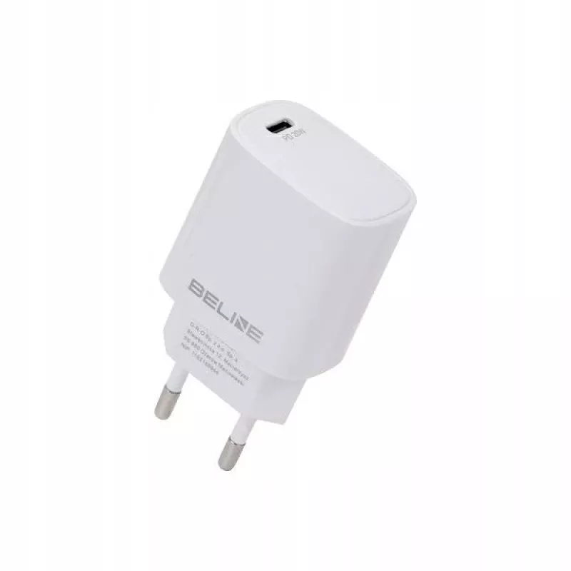 Oplader Beline Beli2161 20W PD 3.0 wit USB-C snellader