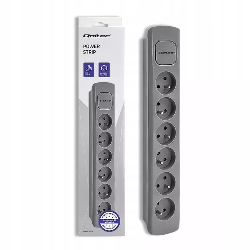 Qoltec 50277 product grijs