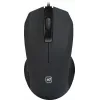 Bedrade optische muis DEFENDER MM-310 USB Type-A, 1000 DPI, dubbelhandig, 2 knoppen, zwart, 1,35 m kabel