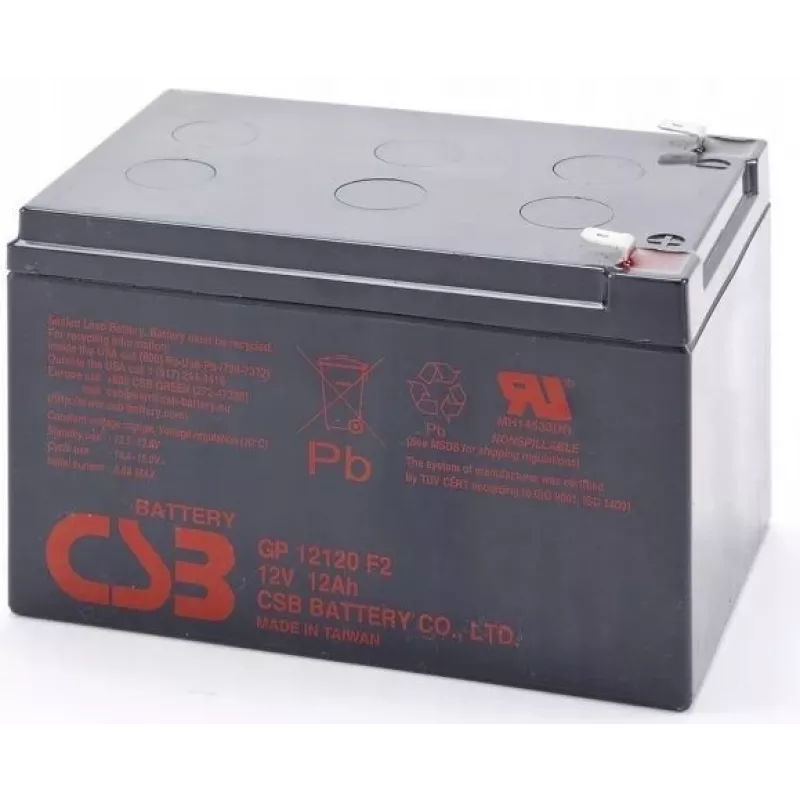 Nieuwe CSB accu 12Ah 12V origineel voor APC UPS