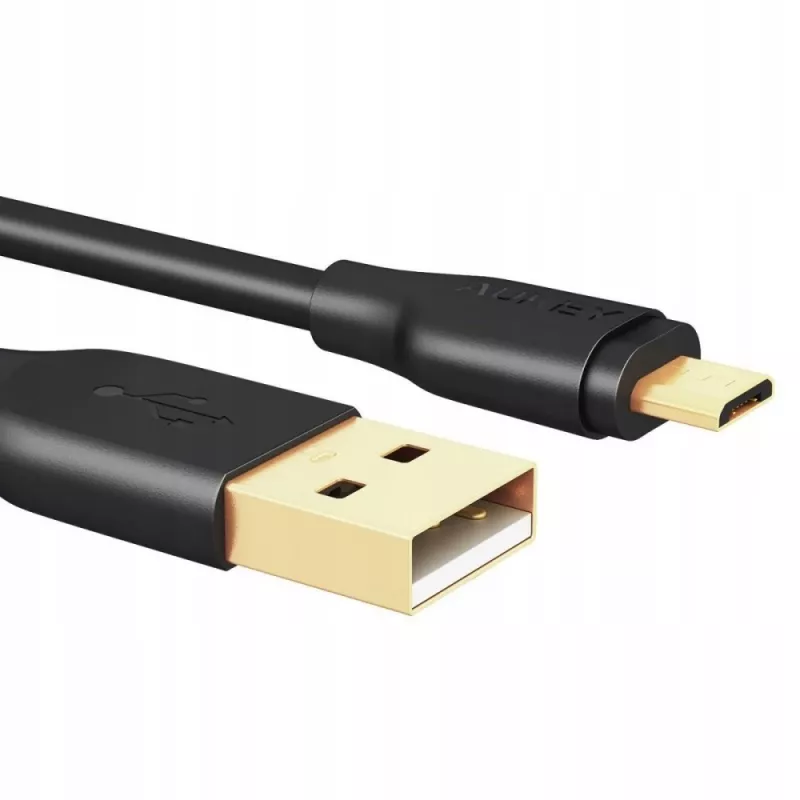 CB-MD1 Zwart Quick Cable Quick Charge Micro USB-USB | 1m | 5A | 480 Mbps