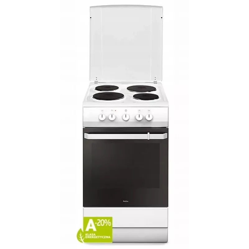 Elektrisch fornuis Amica 58EE1.20(W) 69L wit