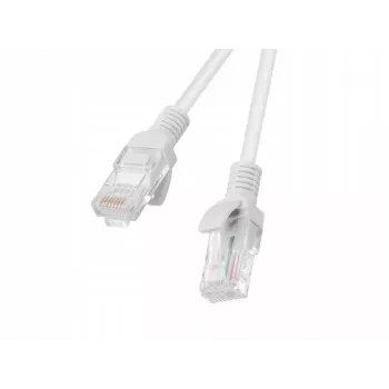Netwerkkabel LANBERG Cat6 RJ-45 naar RJ-45, soepel koper, U/UTP, 1,5 m, wit