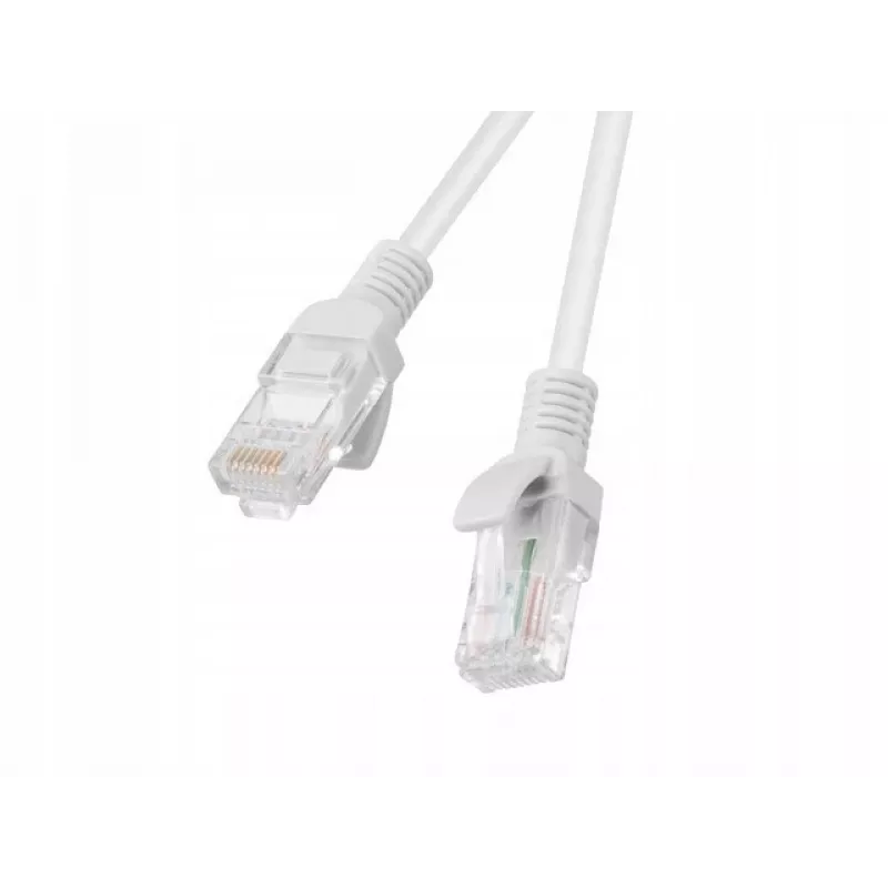 Netwerkkabel LANBERG Cat6 RJ-45 naar RJ-45, soepel koper, U/UTP, 1,5 m, wit