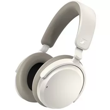 Hoofdtelefoon Sennheiser ACCENTUM Wireless — Bluetooth 5.2 Class 1, 50 uur accuduur, 0,8 Ah, wit, over-ear, ingebouwde microfoon