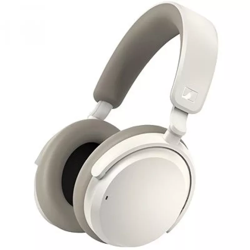 Sennheiser ACCENTUM Wireless 700175 draadloze over-ear koptelefoon, Bluetooth 5.2, ANC, 50 uur batterij, ingebouwde microfoon, USB-C, wit