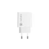 Netvoedingssnellader NATEC RIBERA 12V 20W USB-C PD 3.0 + USB-A Samsung AFC wit