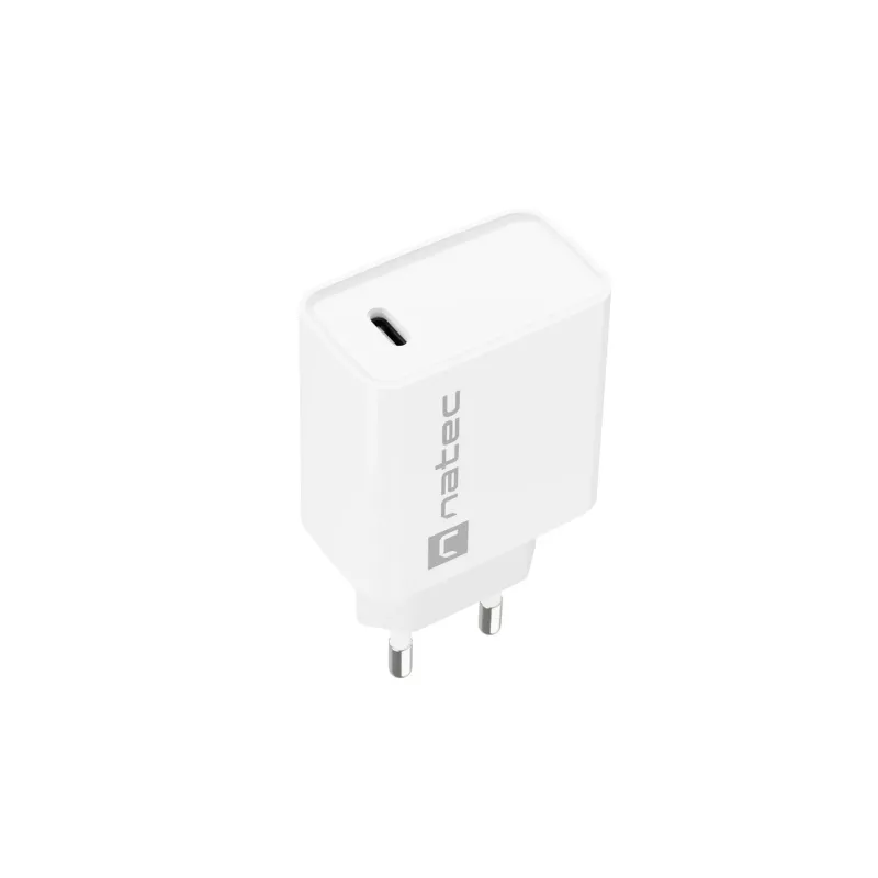 Indoor USB-C snellader NATEC RIBERA 12V 20W Quick Charge 3.0 wit