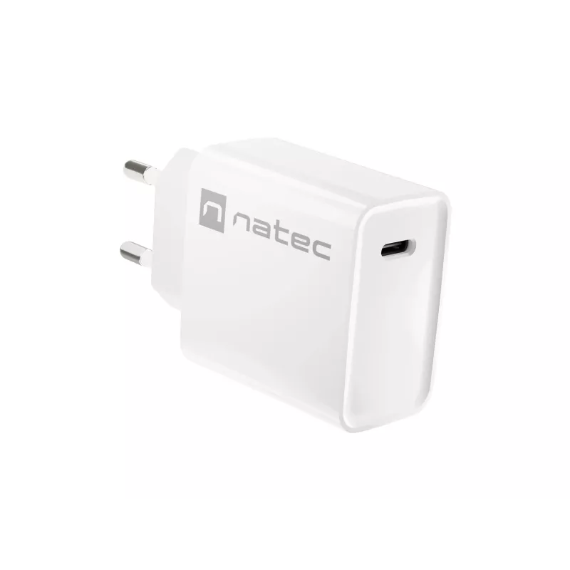 Indoor USB-C snellader NATEC RIBERA 12V 20W Quick Charge 3.0 wit