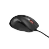 Bekabelde optische muis NATEC NMY-2047 USB Type-A, 4000 DPI, 6 knoppen, rechtshandig, achtergrondverlichting
