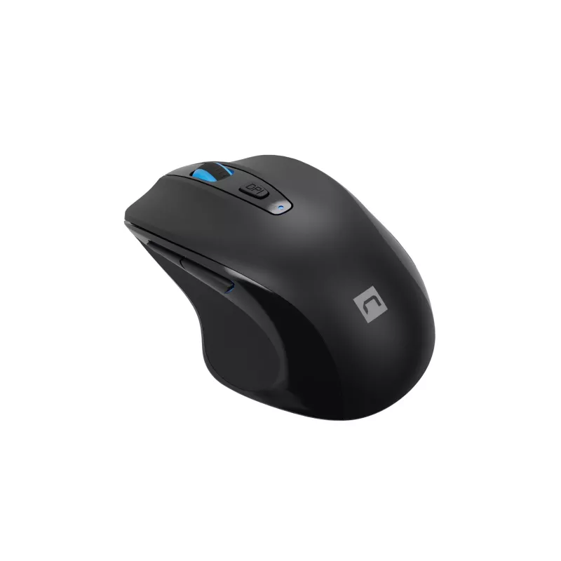 Bekabelde optische muis NATEC NMY-2047 USB Type-A, 4000 DPI, 6 knoppen, rechtshandig, achtergrondverlichting