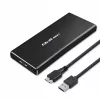 M.2 SATA SSD-behuizing QOLTEC 51854 USB 3.0 gereedschapsloos