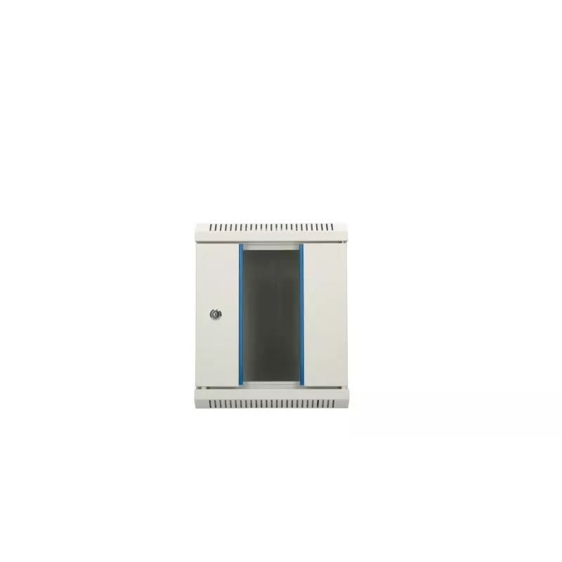 Wandmontagekast Extralink Rackmount behuizing 6U 10 inch grijs slot kabelmanagement