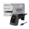 Handbarcodescanner QOLTEC 50863 — 1D/2D-scanner, USB bekabeld, LED-sensor, zwart, 5V, 1,8 m kabel