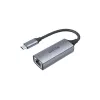 Netwerkkaart Unitek U1312A, IEEE 802.3, grijs, 0,5 m kabel