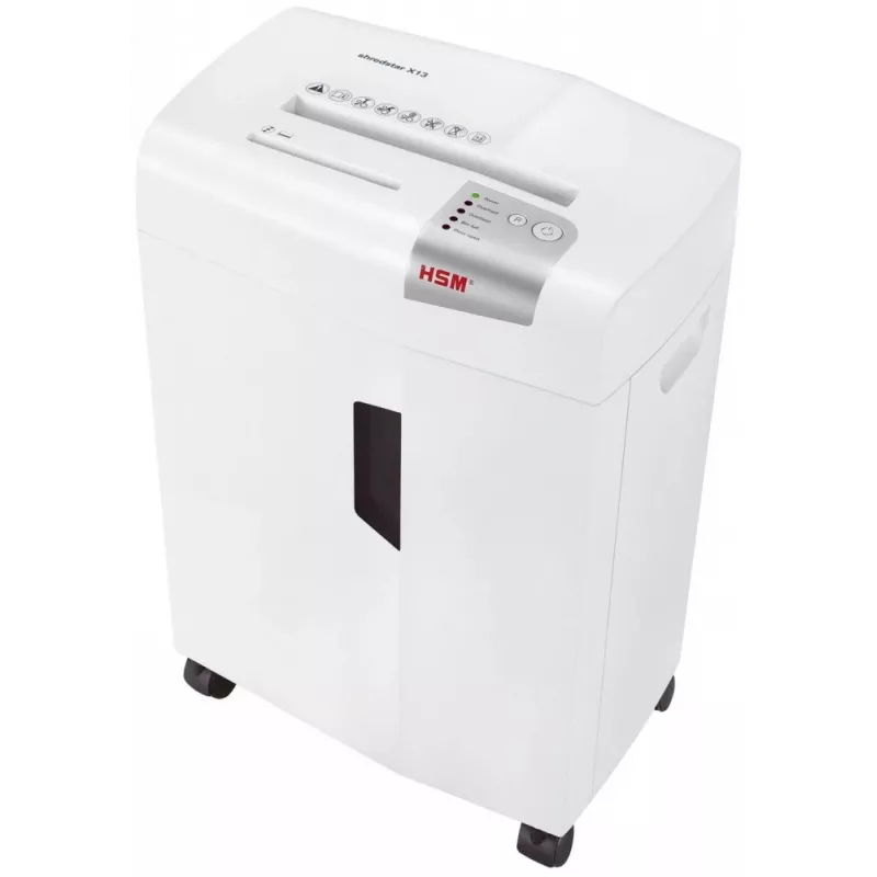HSM shredstar X13 papiervernietiger, 4 x 37 mm + apart CD-snijmechanisme