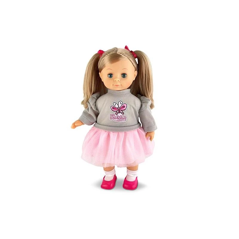 Pop Natalia Pools sprekend met vlechten 39cm Artyk