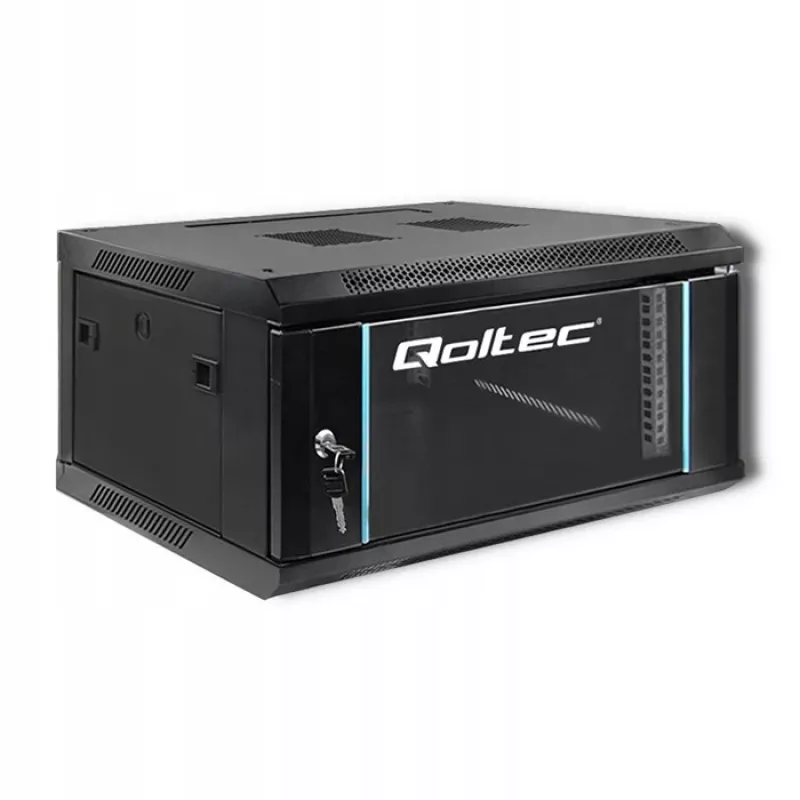 19 inch rackkast QOLTEC 54461, 4U, 600x280x450 mm