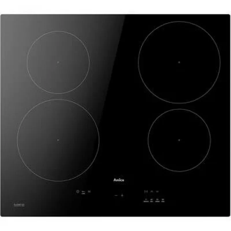 Inductiekookplaat AMICA PIH6540PHTULN, 4 kookzones, touchbediening