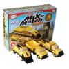 Voertuigset Popular Playthings Mix or Match Vehicles Construction zwart geel