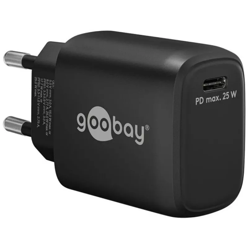 Goobay 65367 oplader binnen AC voor laptop smartphone tablet zwart
