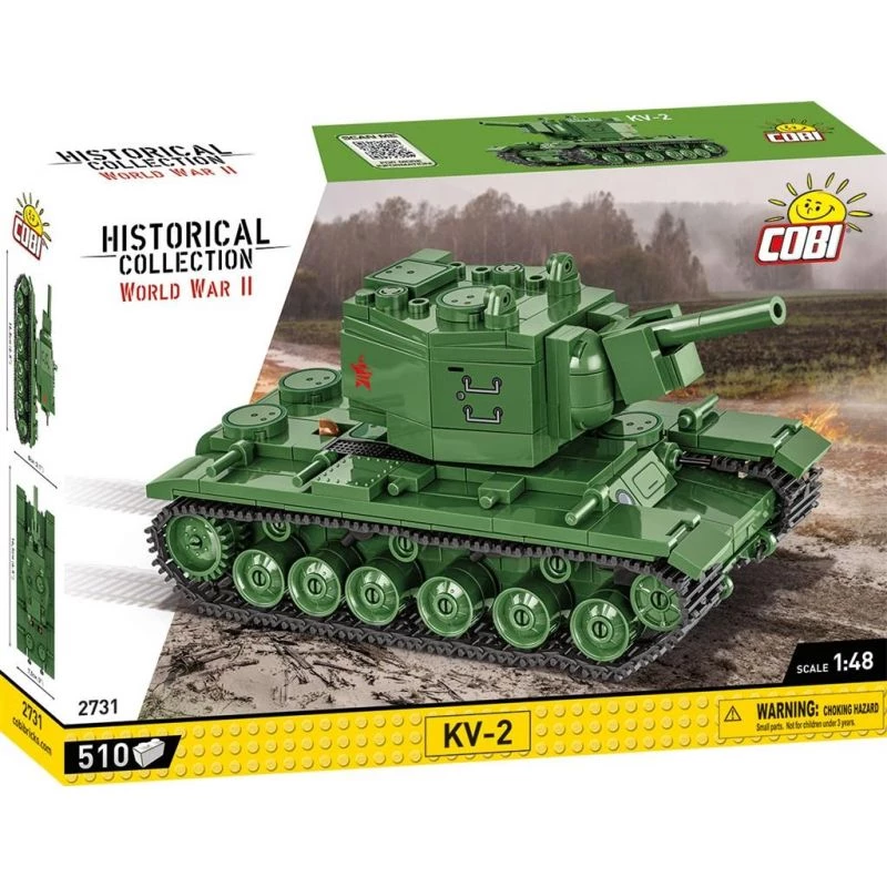 Bouwset Cobi KV-2 Tweede Wereldoorlog 510 onderdelen
