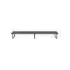 Gembird MS-TABLE2-01 monitorhouder / -standaard bureau zwart