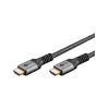 Goobay 65263 HDMI-kabel 5 m HDMI type A (standaard) grijs (65263)
