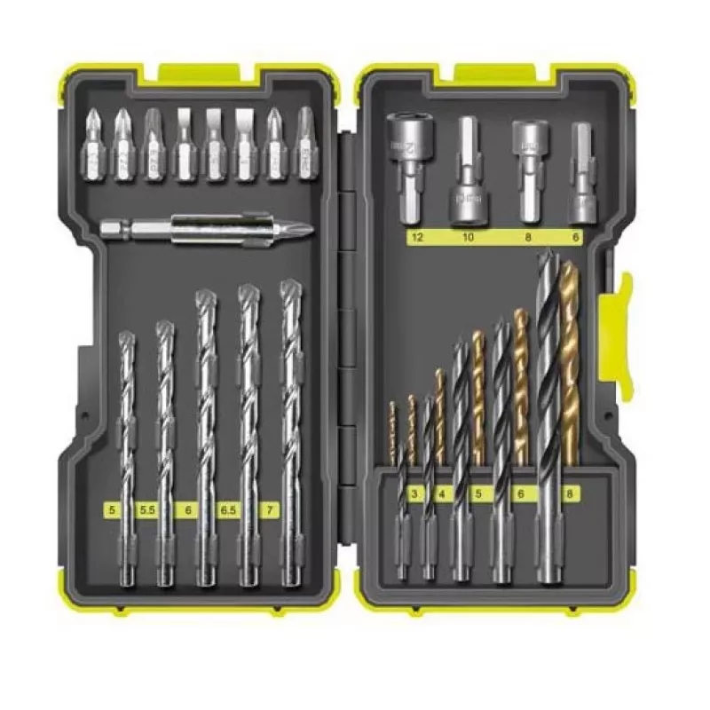Ryobi RAK30MIX boorset 30 stuks