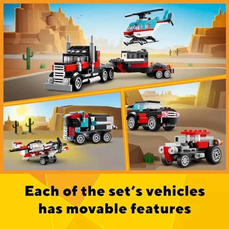 LEGO Creator 3-in-1 31146 Dieplader met helikopter