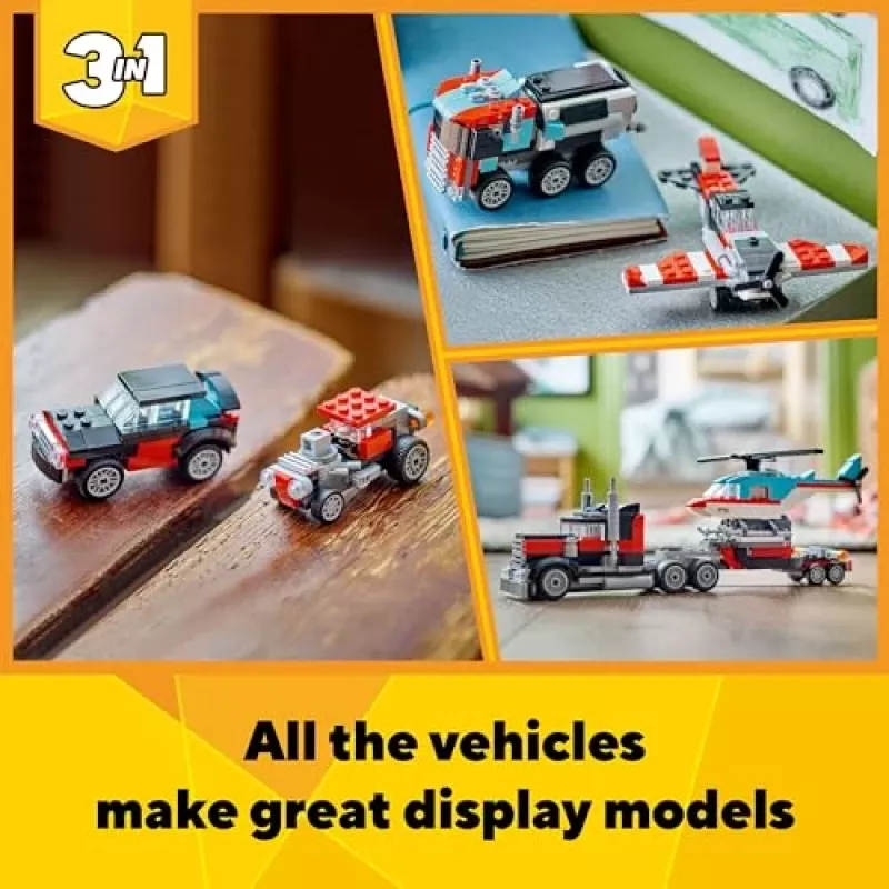 LEGO Creator 3-in-1 31146 Dieplader met helikopter