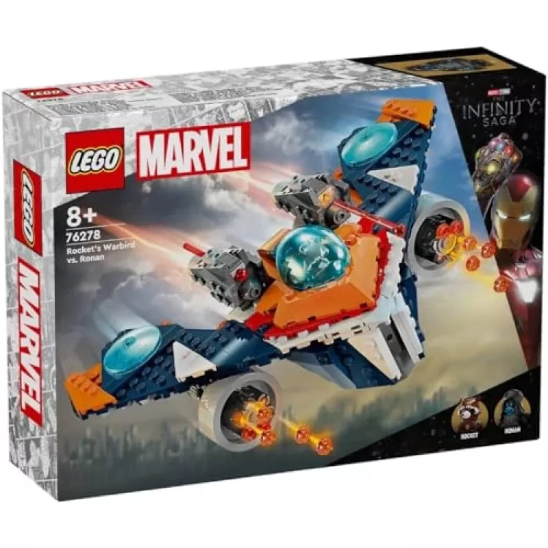 Constructiespeelgoed LEGO Marvel Super Heroes Rocket ruimteschip 76278 – Rocket en Ronan set