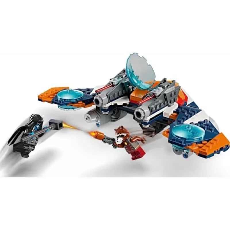 Constructiespeelgoed LEGO Marvel Super Heroes Rocket ruimteschip 76278 – Rocket en Ronan set