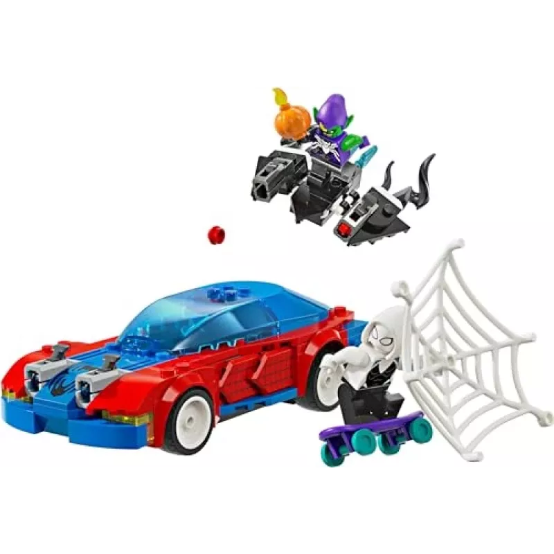 LEGO Marvel 76279 Spider-Man racewagen & Venom Green Goblin bouwspelset