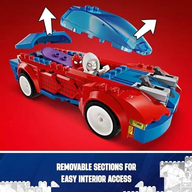 LEGO Marvel 76279 Spider-Man racewagen & Venom Green Goblin bouwspelset